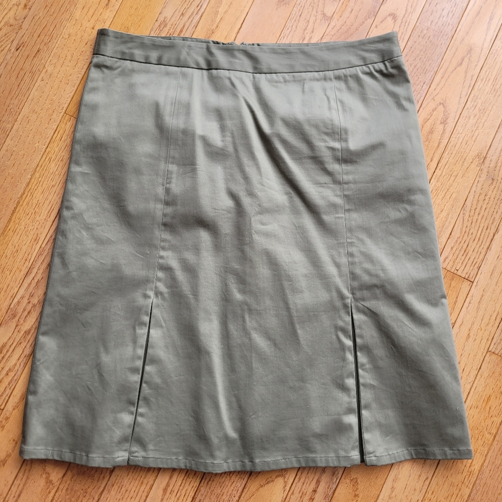 Y2K Smart Set Army Green Skirt Pleated Size 11